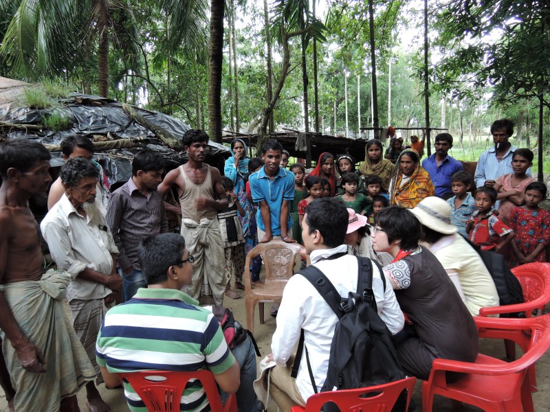Village Meeting in Bangladeshi